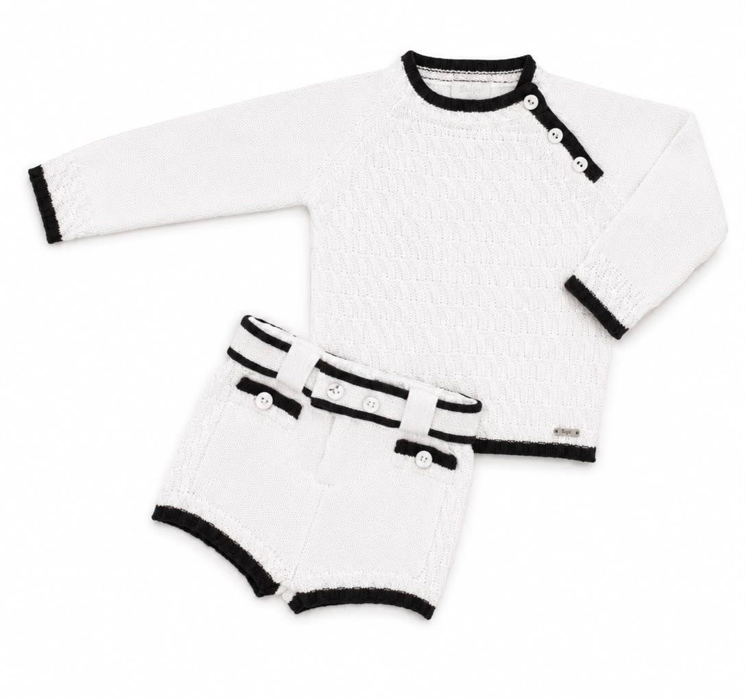 Rahigo Chic White & Black Boys Set OCT/NOV DELIVERY