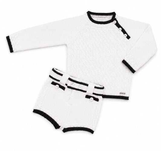 Rahigo Chic White & Black Boys Set OCT/NOV DELIVERY