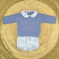 Blue knit Boys 2 piece set