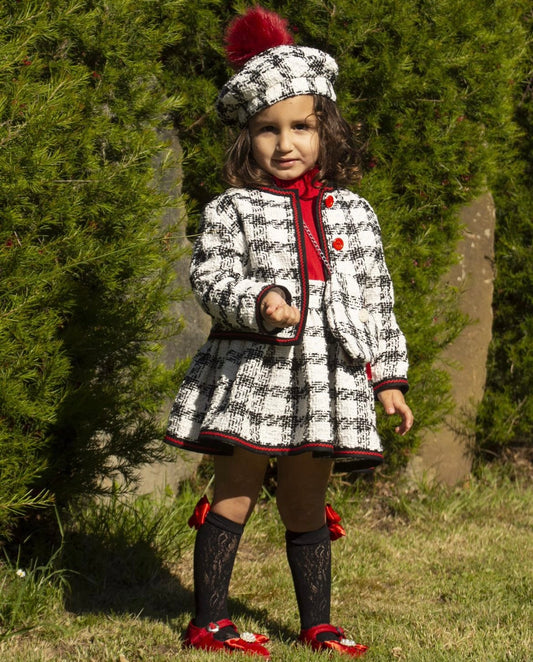 Jacket, Blouse and skirt 3 piece set