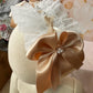 Sonata Cream Lace dress with headpiece