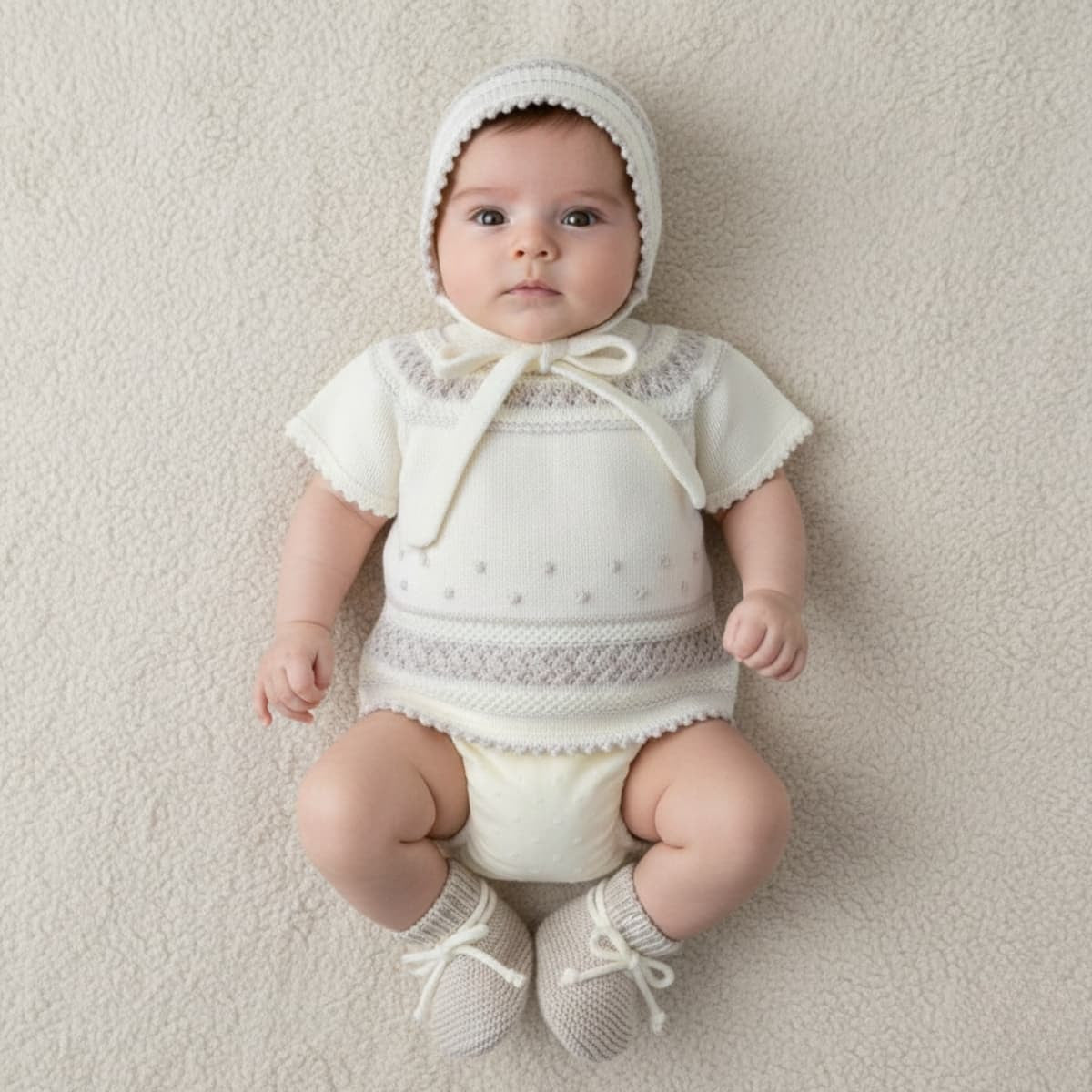 Perle 4 Piece Set Beige