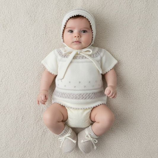 Perle 4 Piece Set Beige