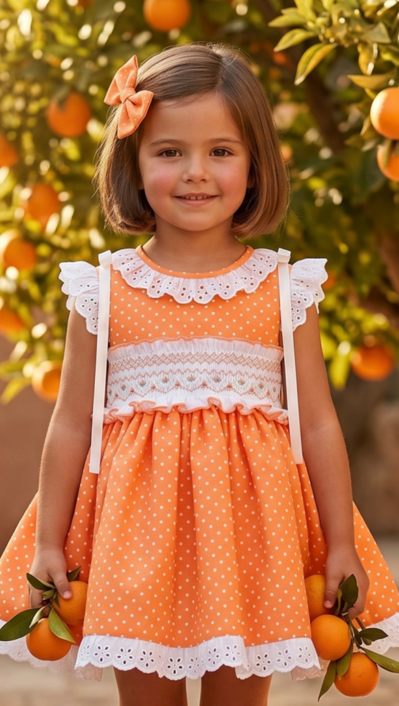 Lillybeth Smocked Dress & Bow