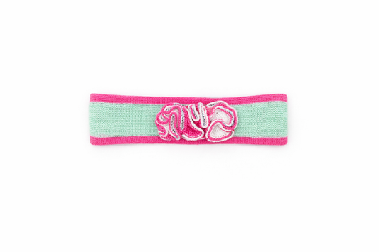 Mint Fuchsia Headband