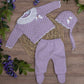 Lilac 3 Piece Knitted set