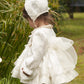 Cream Lace Puffabll Dress