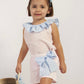 VE24-42 Blouse & Shorts set