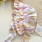 Rahigo Lilac Gingham Bonnet