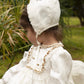 Cream Lace Bonnet