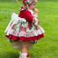 Christmas Poinsettia dress