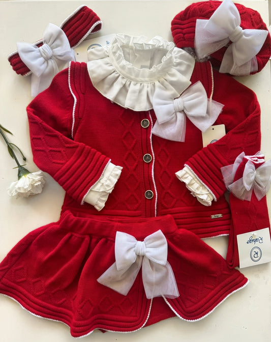 Christmas Deluxe 3 Piece Skorts set