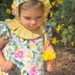 Lemon Dress, knickers & bonnet