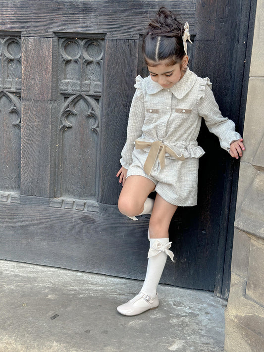 Beige Playsuit