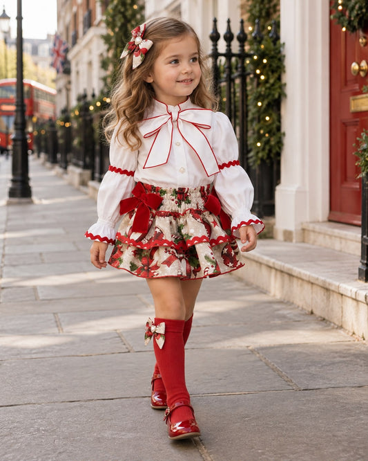 Baby’s Closet Blouse & Skirt Set