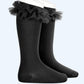 Condor Black Tulle socks