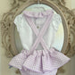 Lilac Romper & Blouse Set