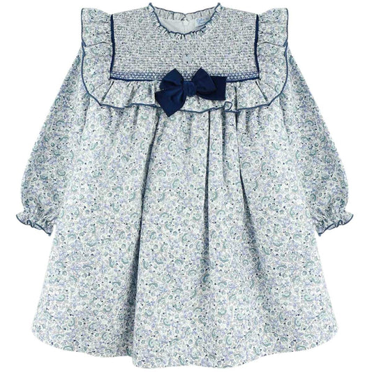 Navy Dinamarca Dress (2-12y)
