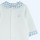 Blue gingham Sleepsuit