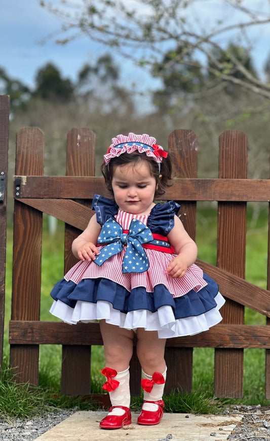 4th of July Puffball Dress