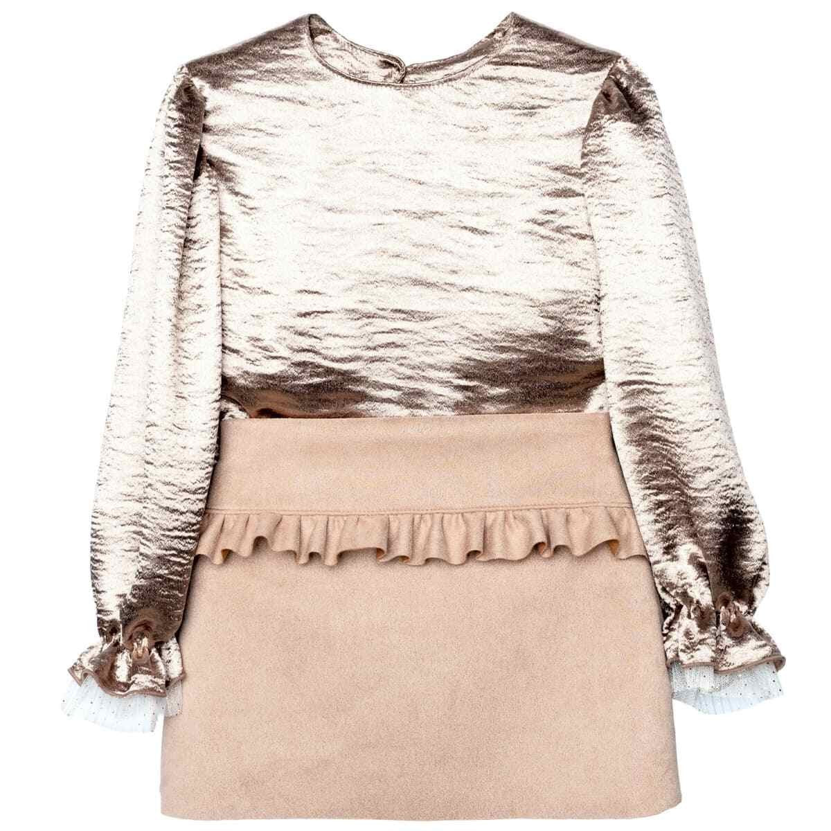 Samos Blouse & Skirt Set