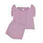 Pink Deluxe Shorts set