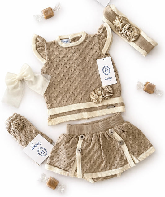 Rahigo Teddy 2 piece skorts set (6-48m)