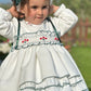 Bottle Green Liesel Puffball Dress