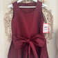 Pleated School Bow Pinafore