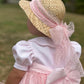 Barbie pink pique dress