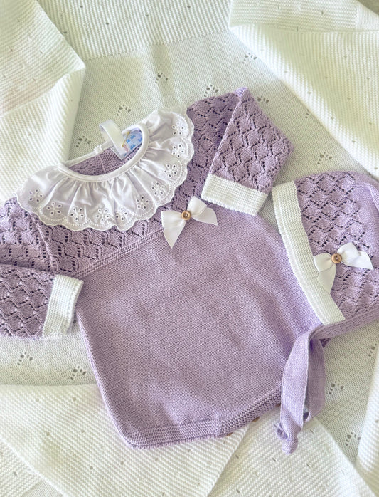 Lilac Romper set