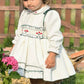 Bottle Green Liesel Puffball Dress