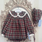 Burgundy dress set