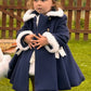 Navy Frances Catherine Coat
