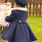 Navy Frances Catherine Coat