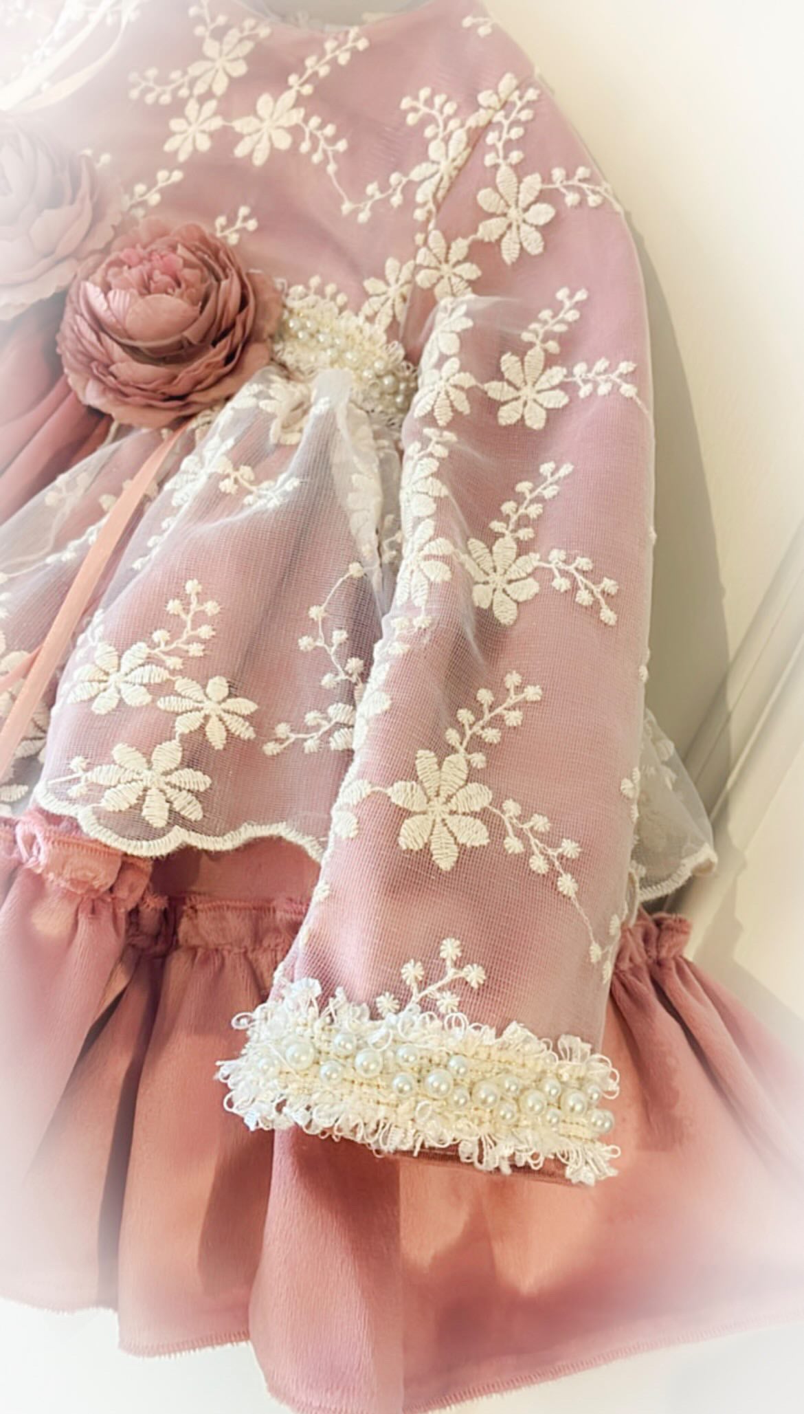 Pink Winter 3 Piece dress set