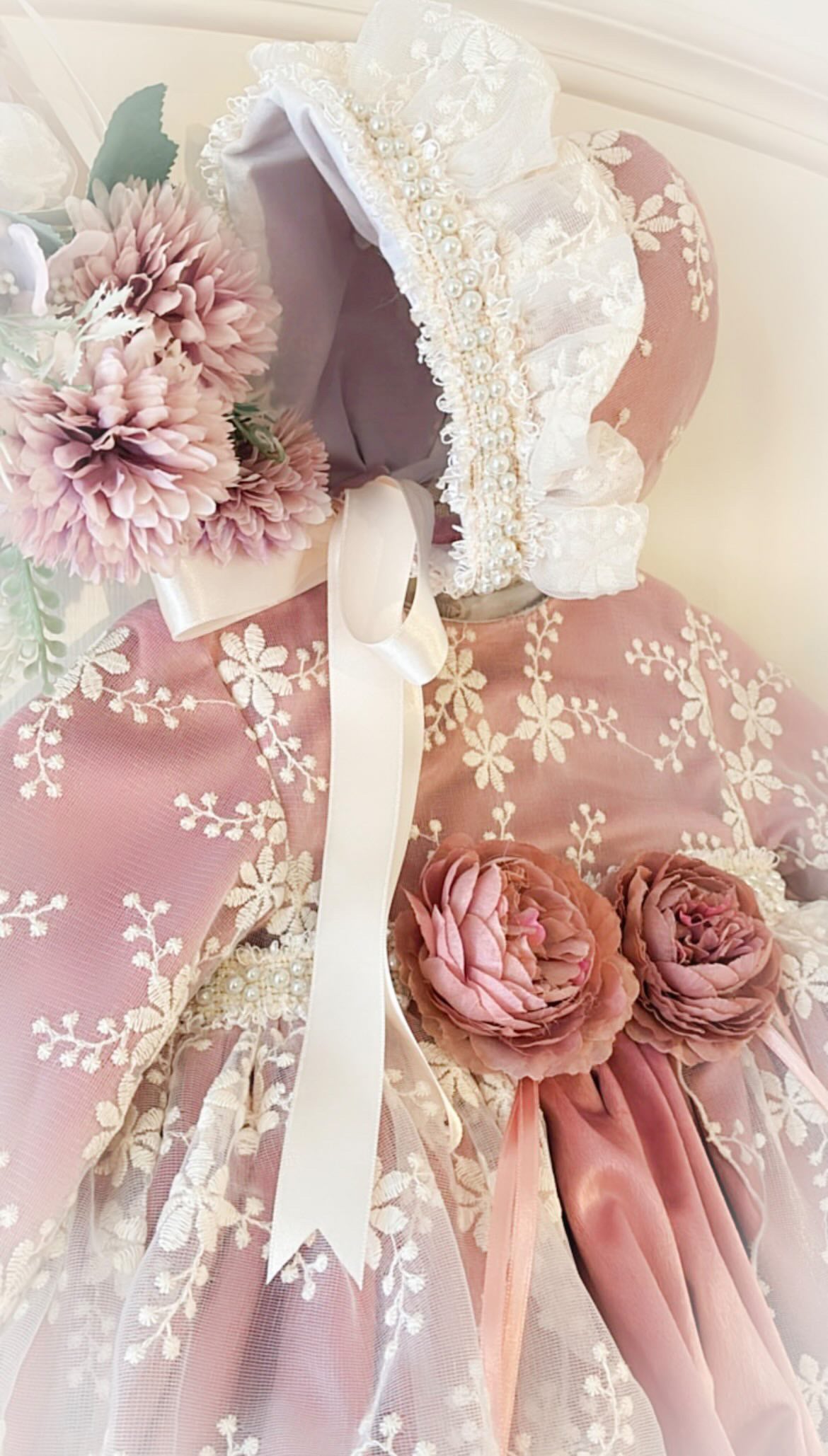 Pink Winter 3 Piece dress set