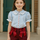 Winter school Shorts Set