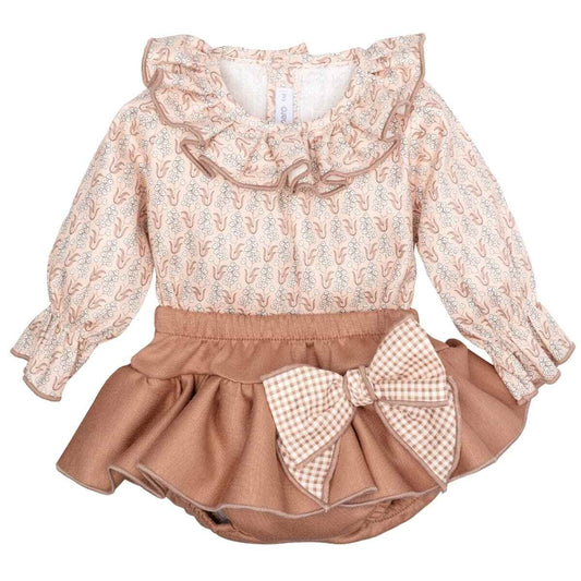 Meis Blouse & Bloomer Set