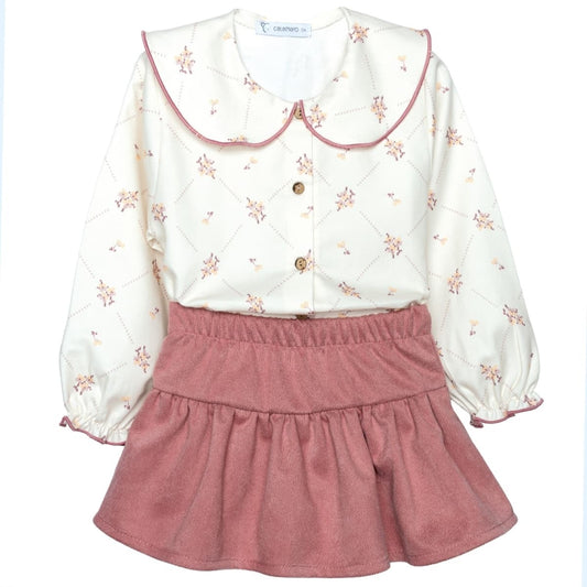 Grove Blouse & Skirt Set