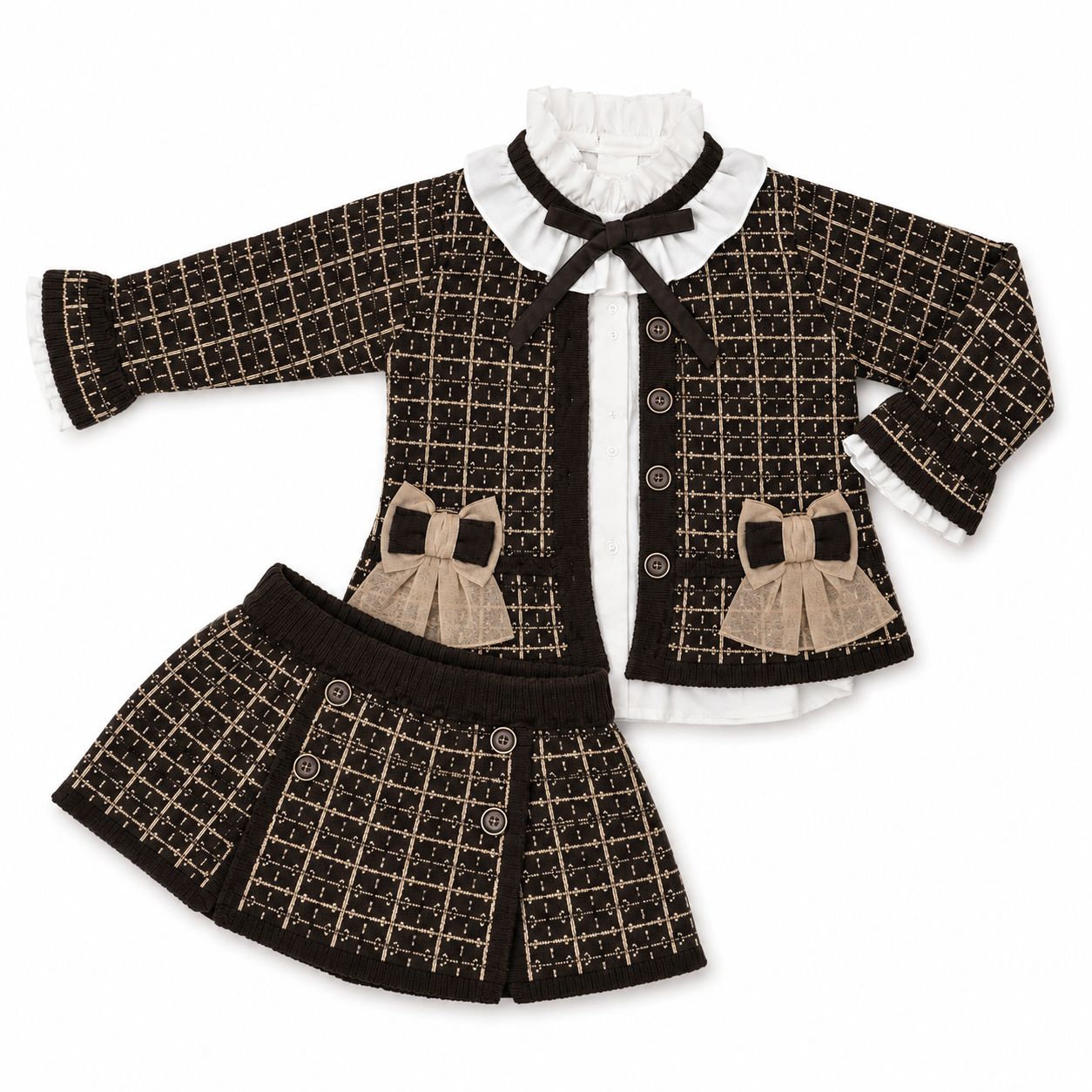 Rahigo Chocolate & Camel 3 Piece set RE ORDER OCT/NOV DELIVERY