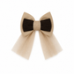 Rahigo Chocolate & Camel Hair Bow