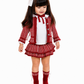 Rahigo Red & White 3 Piece Baby Set