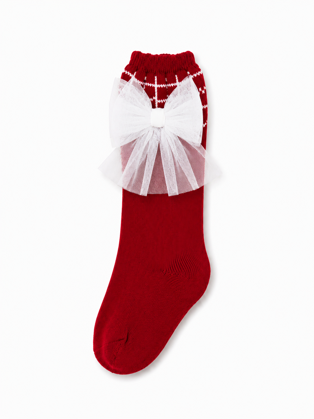 Rahigo Red & White Socks