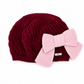 Rahigo Burgundy & Pink Beret