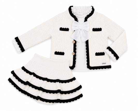 Rahigo Chic White & Black 3 Piece Set