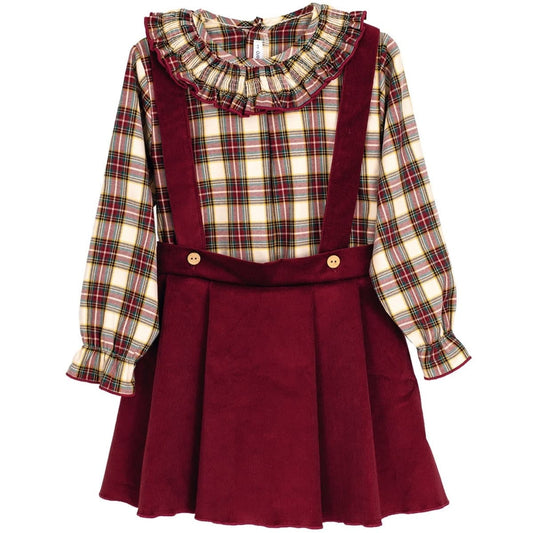 Boreas Skirt & Blouse set