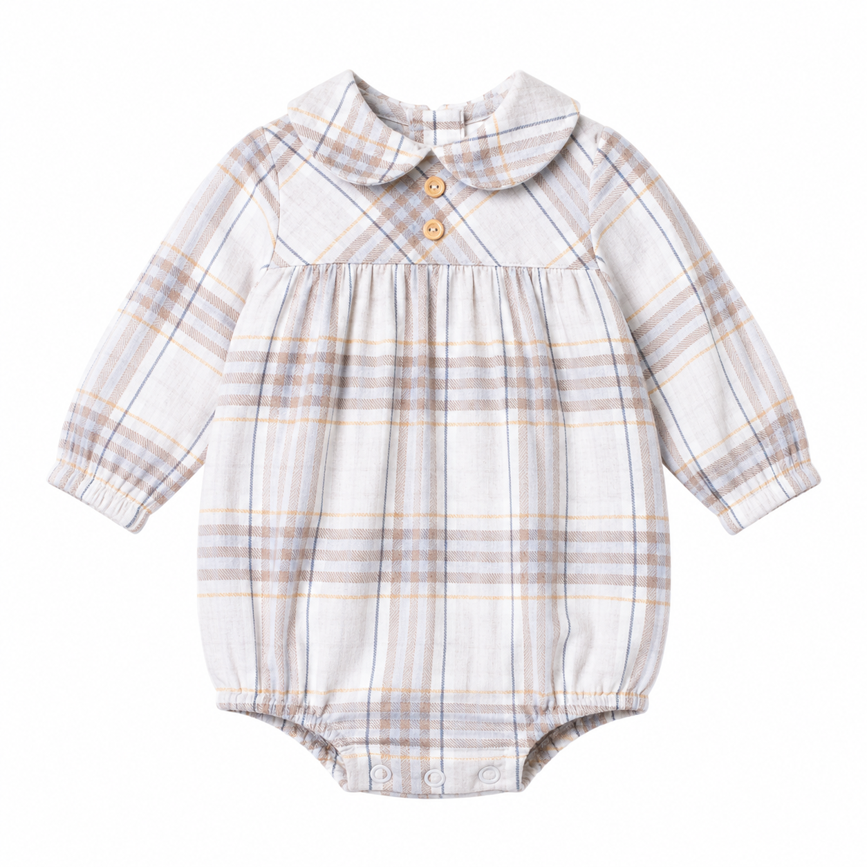 Babyferr Checked Boys romper