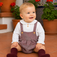 Babyferr Checked Boys shirt & romper
