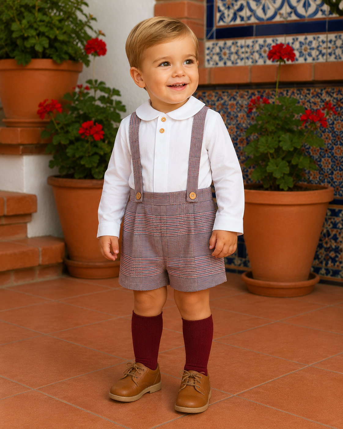 Babyferr Checked Boys set